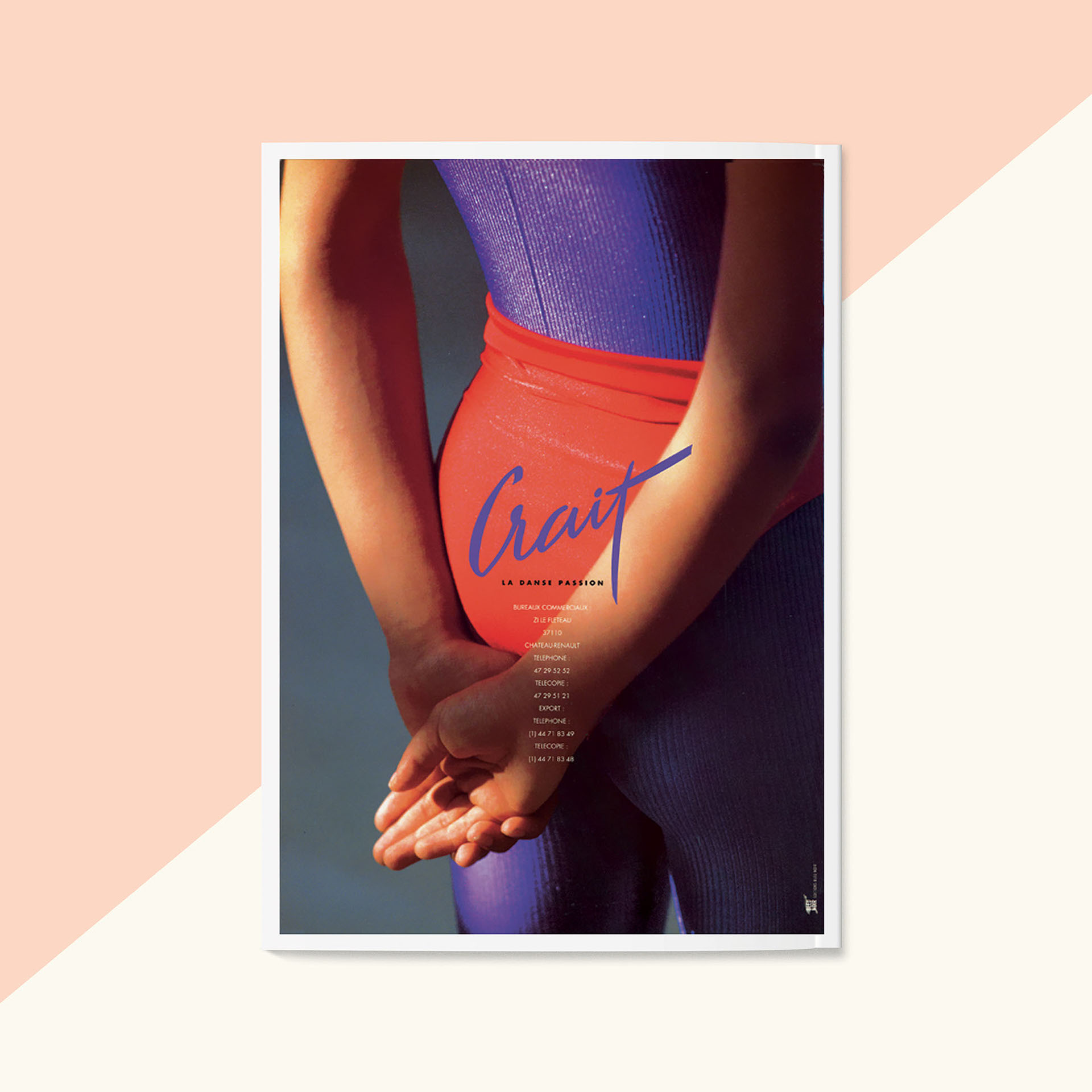 Affiche de danse Crait
